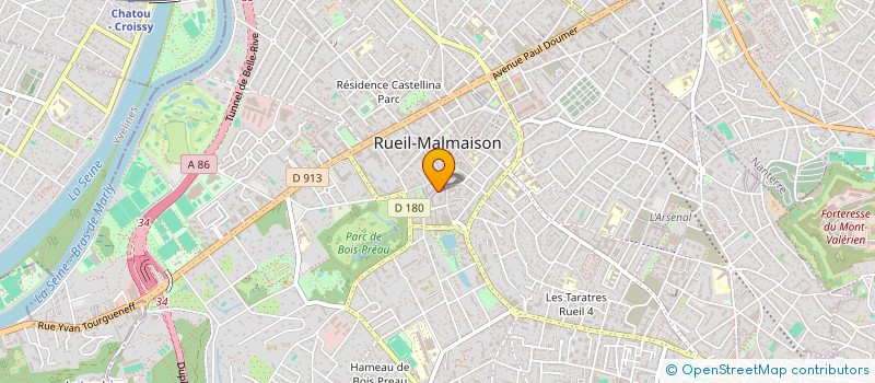 localisation de l'entreprise MONSIEUR LUC AIRIAU à RUEIL-MALMAISON