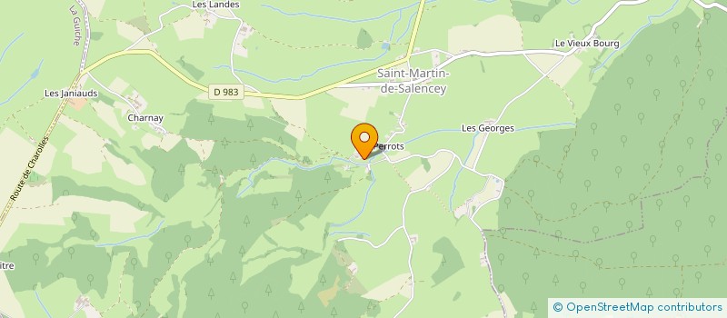 localisation de l'entreprise MONSIEUR LUC AMOUR à MARTIGNY-LE-COMTE