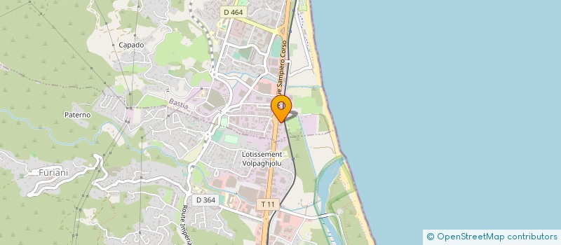 localisation de l'entreprise MONSIEUR LUC AMOUZOUGGARENE à BASTIA
