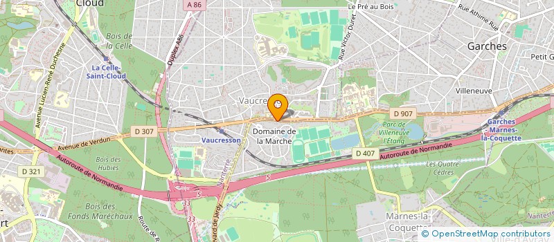 localisation de l'entreprise MONSIEUR LUC AMSELLEM à MARNES-LA-COQUETTE