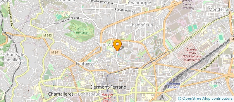 localisation de l'entreprise MONSIEUR LUC ANDOUARD à CLERMONT-FERRAND