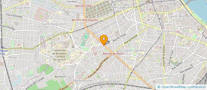 localisation de l'entreprise MONSIEUR LUC-ANDREA LAURAS  BORDEAUX