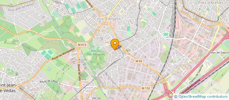 localisation de l'entreprise MONSIEUR LUC ANGLES à MONTPELLIER