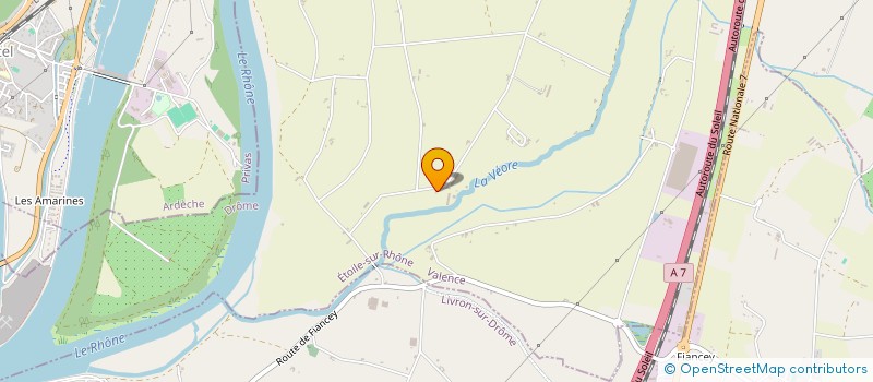 localisation de l'entreprise MONSIEUR LUC ANTERION  ETOILE-SUR-RHONE