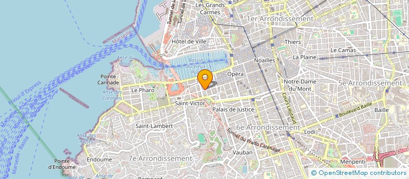 localisation de l'entreprise MONSIEUR LUC ARMAND à MARSEILLE