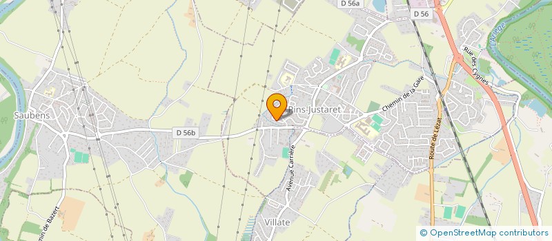 localisation de l'entreprise MONSIEUR LUC ATOCH  PINS-JUSTARET