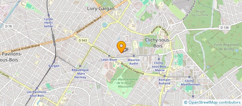 localisation de l'entreprise MONSIEUR LUC AUDIBERT à LIVRY-GARGAN
