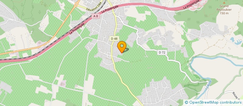 localisation de l'entreprise MONSIEUR LUC AUDIER à VIDAUBAN
