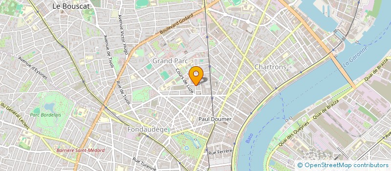 localisation de l'entreprise MONSIEUR LUC AURIAT à BORDEAUX