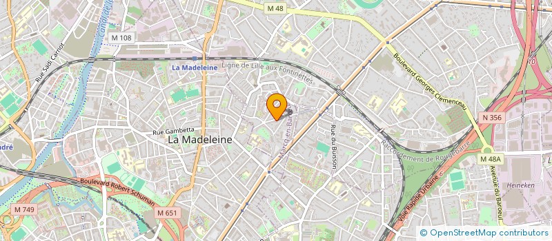 localisation de l'entreprise MONSIEUR LUC AVERLAND à MARCQ-EN-BARŒUL