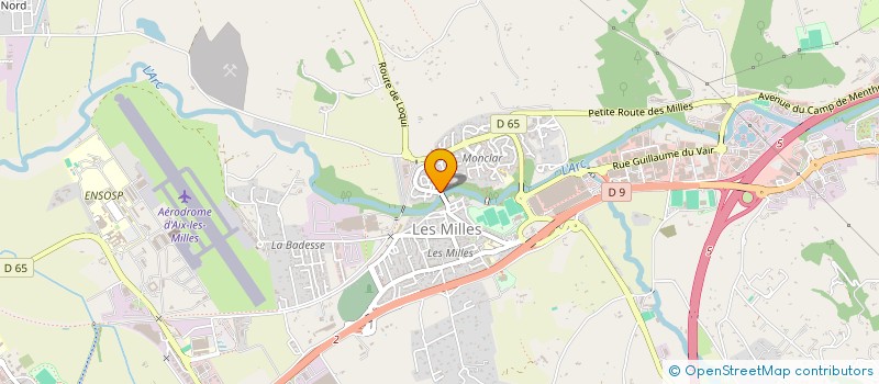 localisation de l'entreprise MONSIEUR LUC BARBOT  AIX-EN-PROVENCE