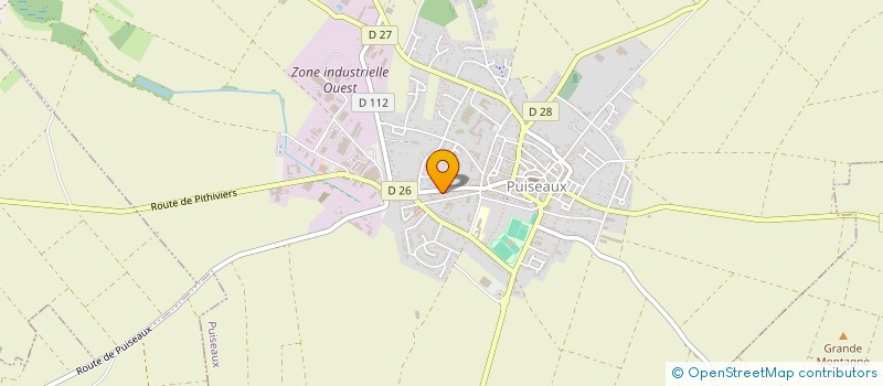 localisation de l'entreprise MONSIEUR LUC BARIZET à PUISEAUX