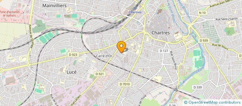 localisation de l'entreprise MONSIEUR LUC BATAILLE à CHARTRES
