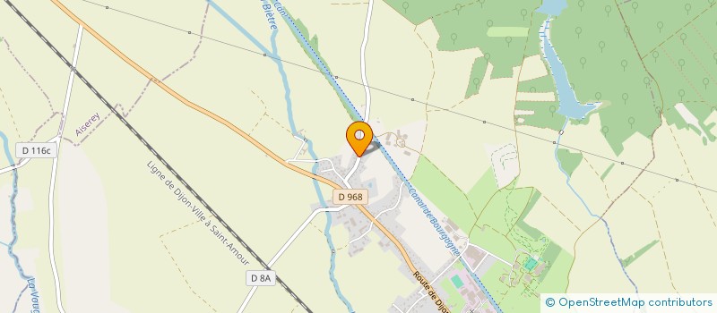 localisation de l'entreprise MONSIEUR LUC BAUDEGARD  BRAZEY-EN-PLAINE