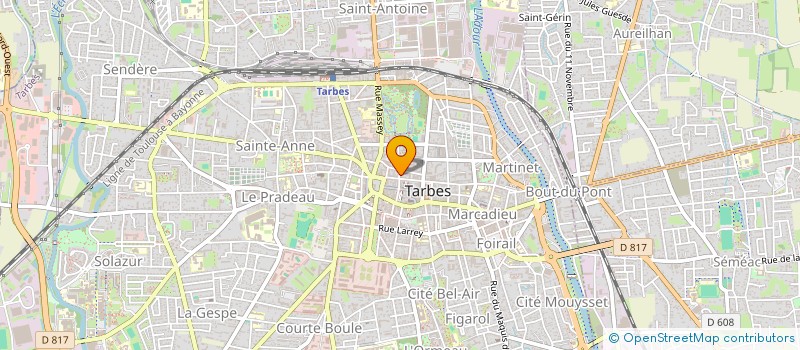 localisation de l'entreprise MONSIEUR LUC BEGUE  TARBES