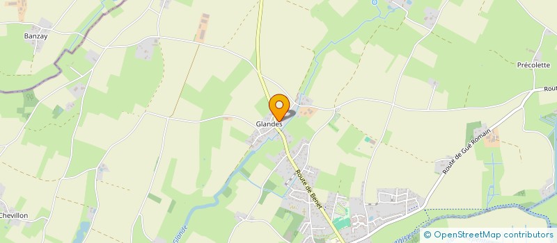 localisation de l'entreprise MONSIEUR LUC BELLAMY  COULON