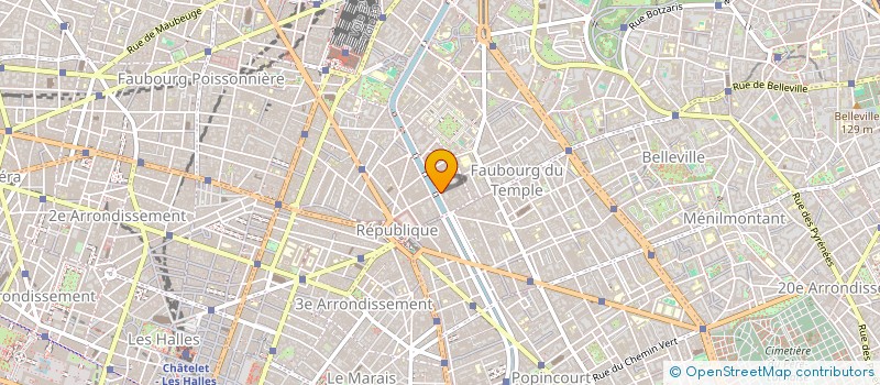 localisation de l'entreprise MONSIEUR LUC BEN HAMOU  PARIS