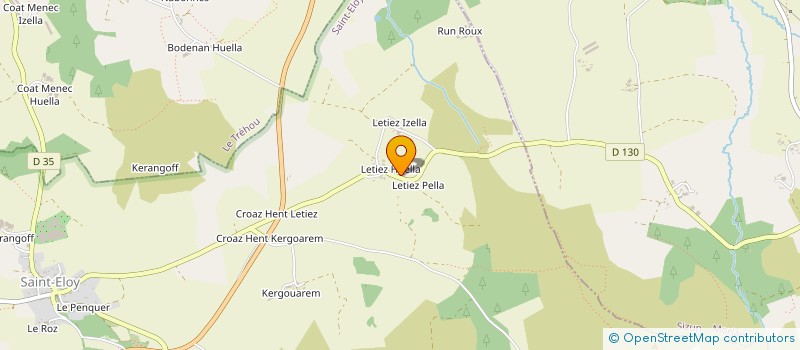 localisation de l'entreprise MONSIEUR LUC BERANGER  SAINT-ELOY