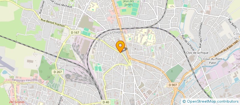 localisation de l'entreprise MONSIEUR LUC BERNICHON à NEVERS