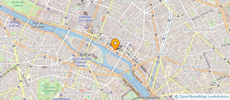 localisation de l'entreprise MONSIEUR LUC BERTHIER  PARIS