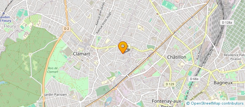 localisation de l'entreprise MONSIEUR LUC BERTRAND à CLAMART