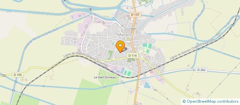 localisation de l'entreprise MONSIEUR LUC BIAUD  MARANS