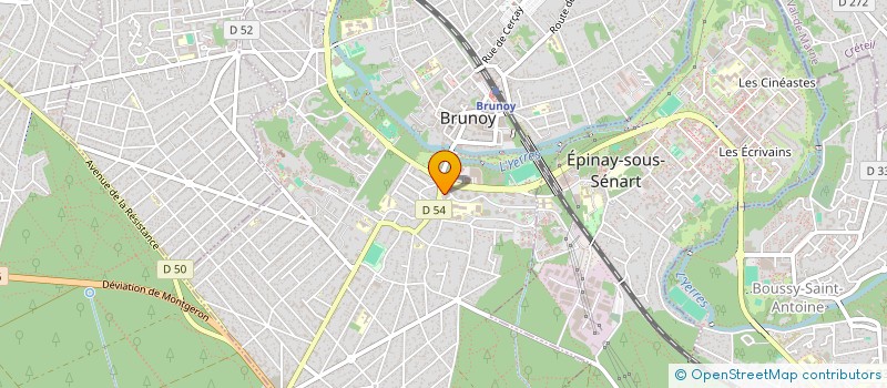 localisation de l'entreprise MONSIEUR LUC BIZET à BRUNOY