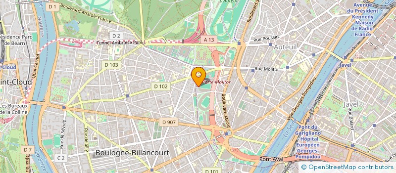 localisation de l'entreprise MONSIEUR LUC BLANCHARD à PARIS