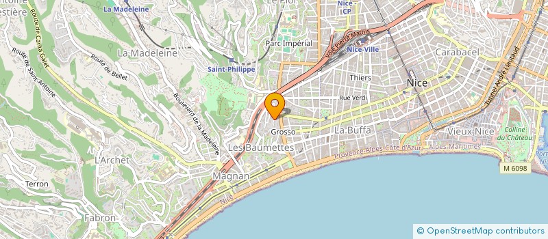 localisation de l'entreprise MONSIEUR LUC BLANCHI à NICE