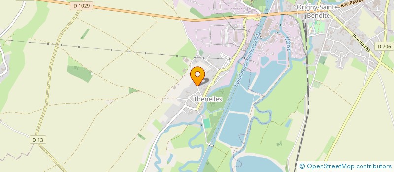 localisation de l'entreprise MONSIEUR LUC BLEUSE  THENELLES