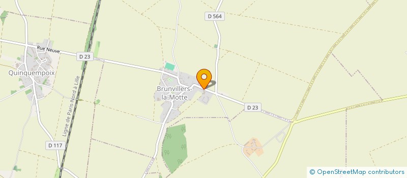 localisation de l'entreprise MONSIEUR LUC BLOQUET  BRUNVILLERS-LA-MOTTE