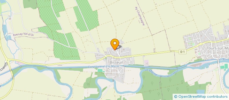 localisation de l'entreprise MONSIEUR LUC BOEVER  AY-CHAMPAGNE