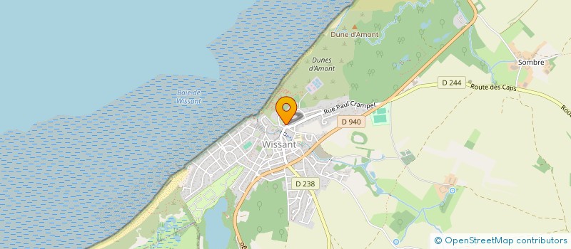 localisation de l'entreprise MONSIEUR LUC BOLVIN  WISSANT