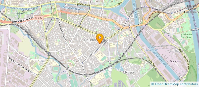 localisation de l'entreprise MONSIEUR LUC BONDUELLE à STRASBOURG