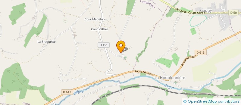 localisation de l'entreprise MONSIEUR LUC BORDEAUX  CAMBREMER