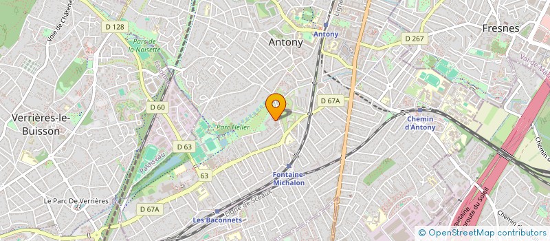 localisation de l'entreprise MONSIEUR LUC BORNSZTEIN à ANTONY