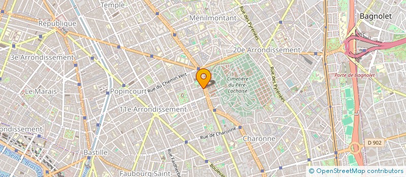 localisation de l'entreprise MONSIEUR LUC BOULIN  PARIS