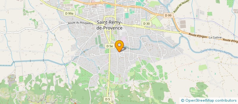 localisation de l'entreprise MONSIEUR LUC BOURGIER à SAINT-REMY-DE-PROVENCE