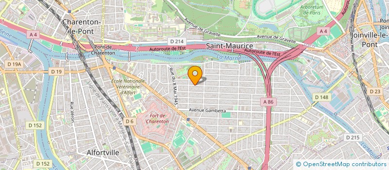 localisation de l'entreprise MONSIEUR LUC BOURQUIN à MAISONS-ALFORT