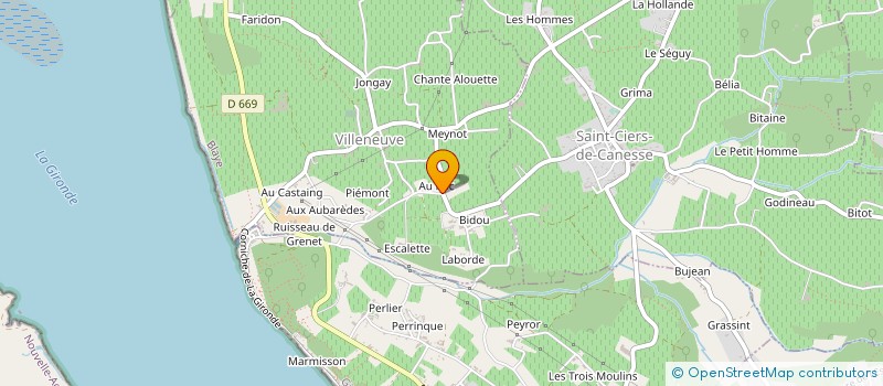 localisation de l'entreprise MONSIEUR LUC BOURROUSSE  BOURG