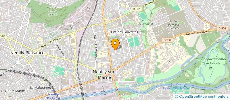 localisation de l'entreprise MONSIEUR LUC BOUSQUET à NEUILLY-SUR-MARNE