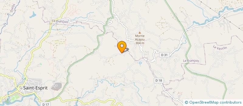 localisation de l'entreprise MONSIEUR LUC BOUTON  SAINT-ESPRIT