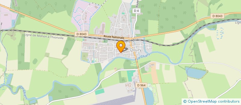 localisation de l'entreprise MONSIEUR LUC BRAIBANT  FRANCHEVAL