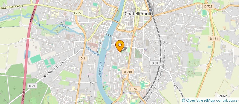 localisation de l'entreprise MONSIEUR LUC BRAMOULLE à CHATELLERAULT