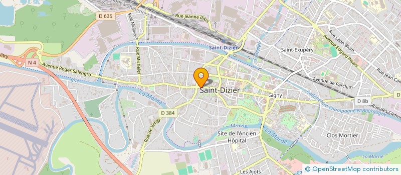 localisation de l'entreprise MONSIEUR LUC BRICAIRE à SAINT-DIZIER