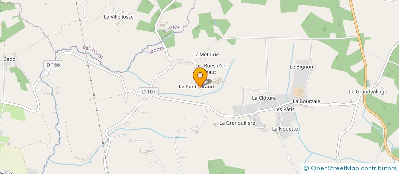 localisation de l'entreprise MONSIEUR LUC BRIEND  CARO