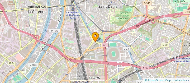 localisation de l'entreprise MONSIEUR LUC BRISTOL  SAINT-DENIS