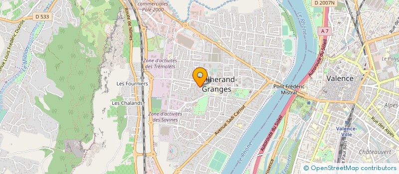 localisation de l'entreprise MONSIEUR LUC BROGUIERE à GUILHERAND-GRANGES