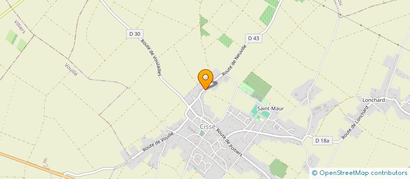 localisation de l'entreprise MONSIEUR LUC BROUSTET  CISSE