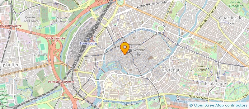 localisation de l'entreprise MONSIEUR LUC BUESSINGER à STRASBOURG